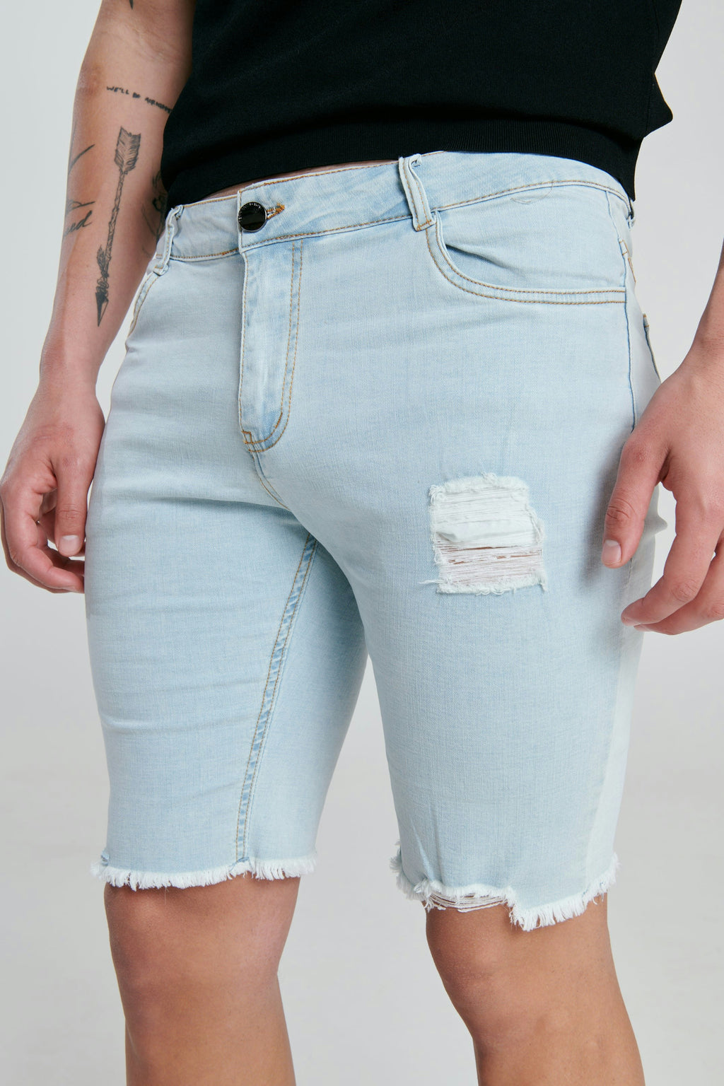 OXFORD Short ( Distressed Hem )