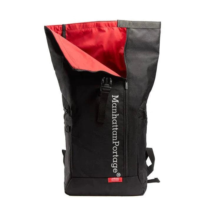 Manhattan Portage Reflective Pace Backpack Black