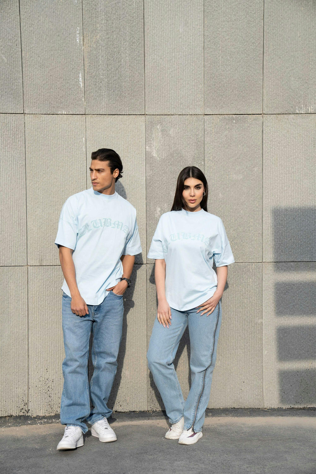 Mens Clubman 'Cyper' T-shirt / Blue