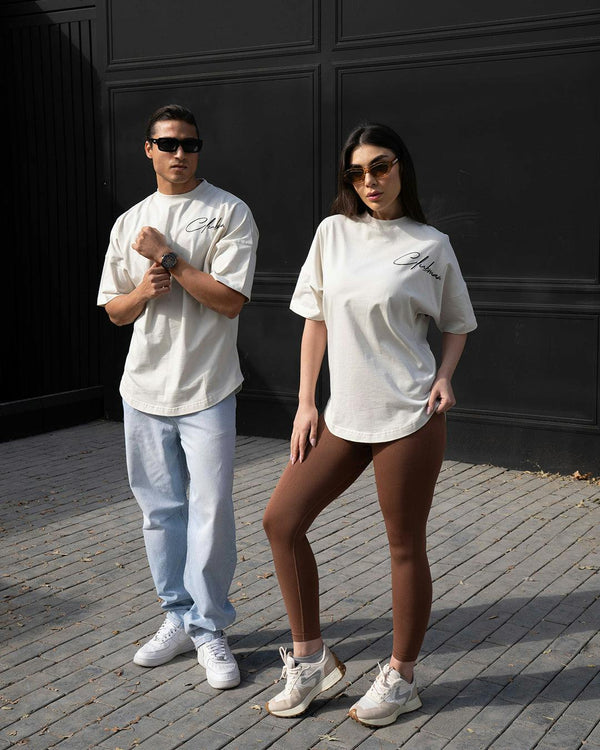 Mens Clubman 'Precision Line' T- Shirt White image 1