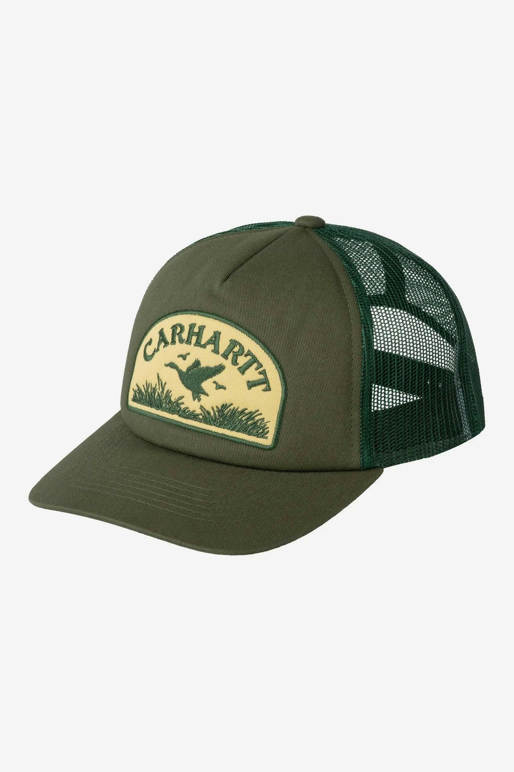 Carhartt WIP Take Off Trucker Cap in Leaf