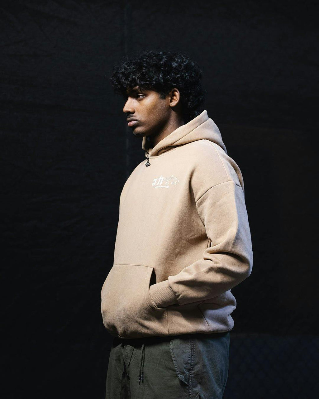 "Dream Chaser" Hoodie // Hojicha Latte