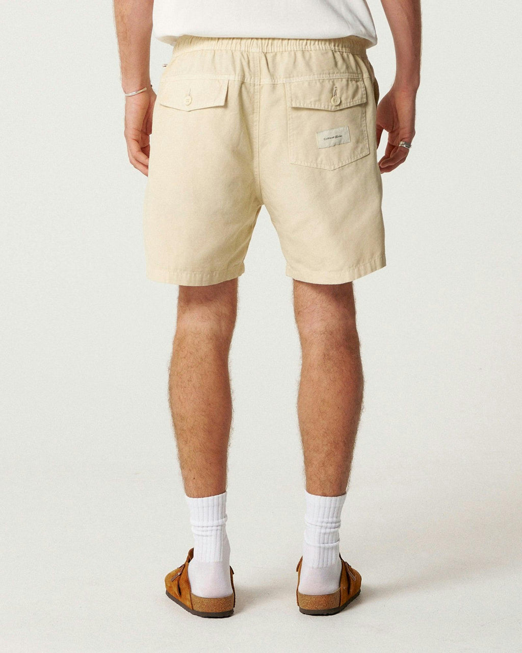 All Day Canvas Short - Ecru