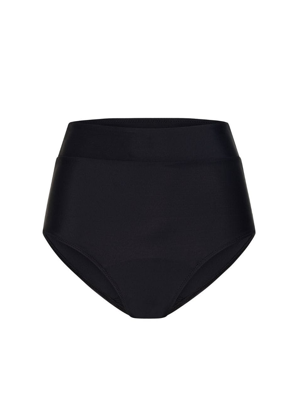 Swimwear Hi Waist Period Bikini Brief Super Black
