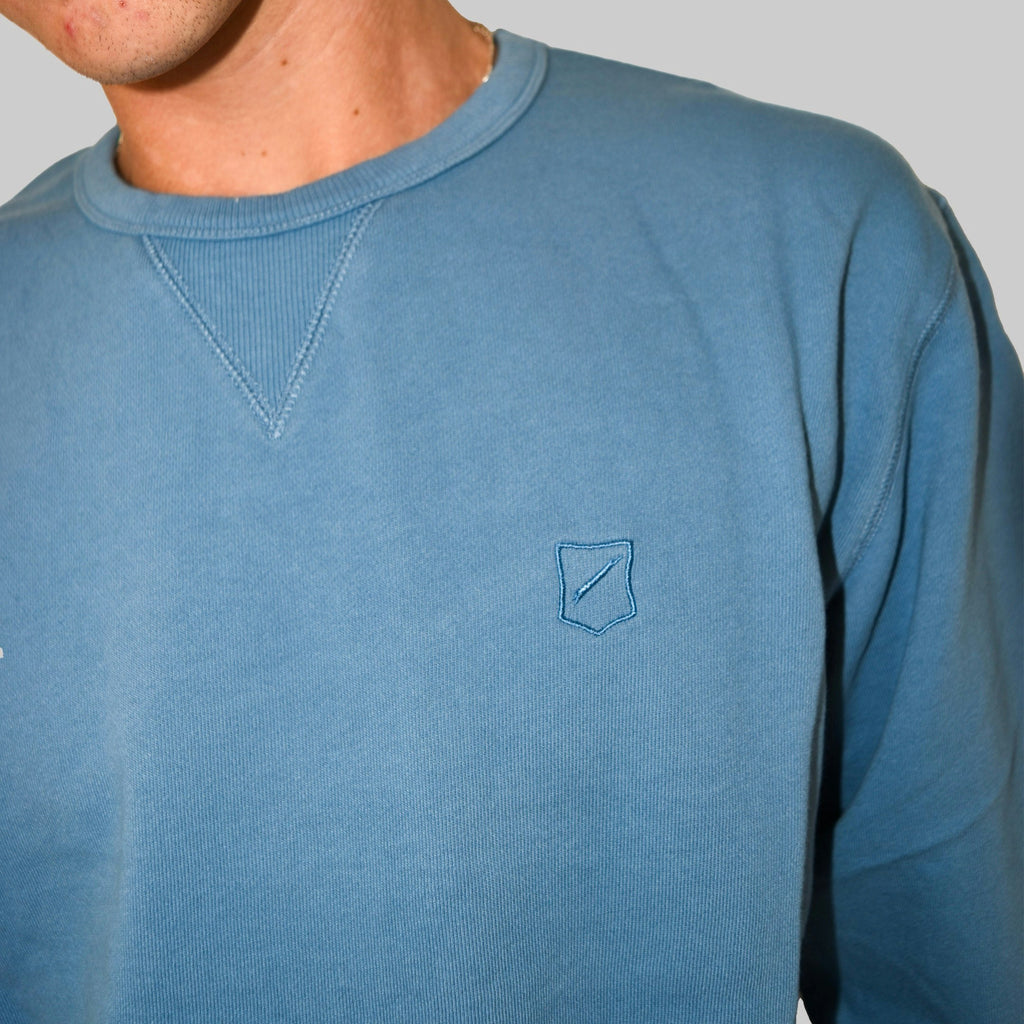 SHIELD CORE CREW / STEEL BLUE
