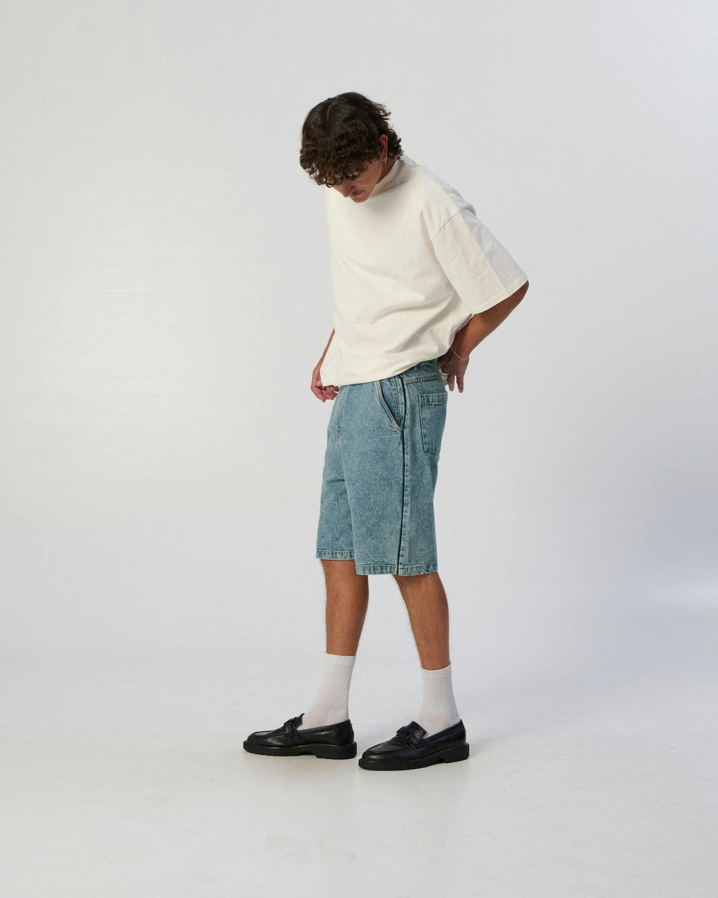 Frank Denim Short - Blue