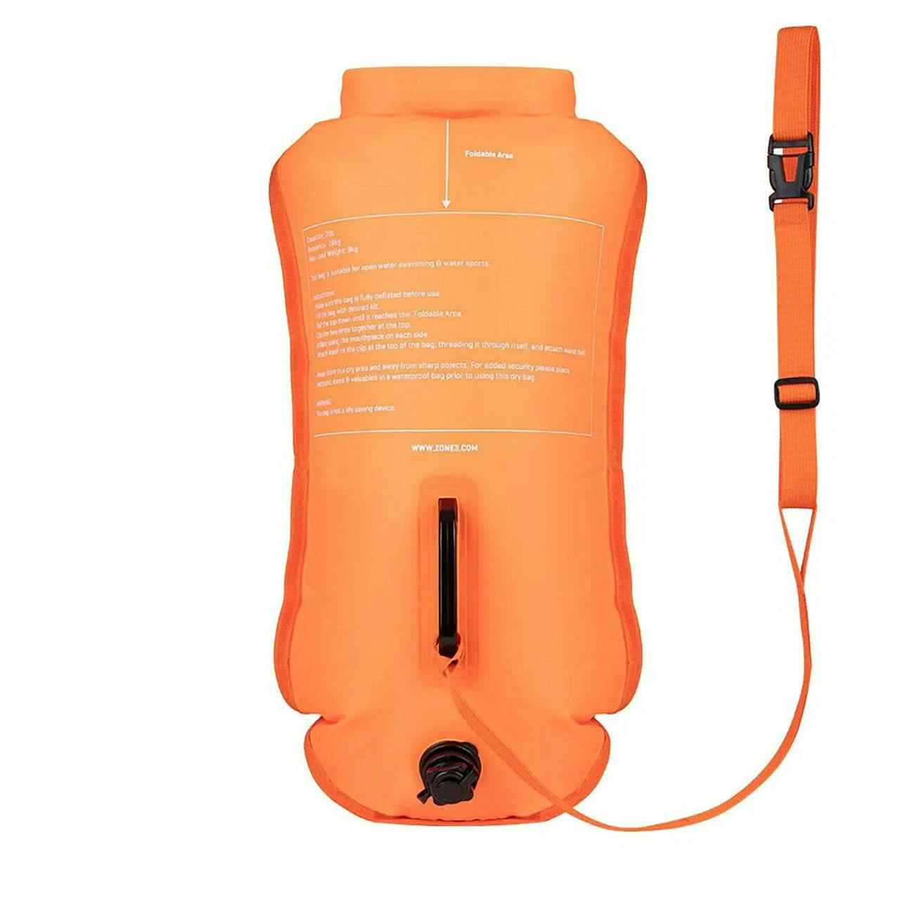 Safety Buoy/Recycled Dry Bag 28L