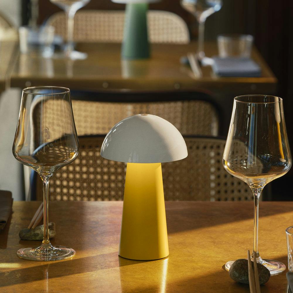 Kreafunk Bello Lamp, Portable And Rechargeable - Mango Burst