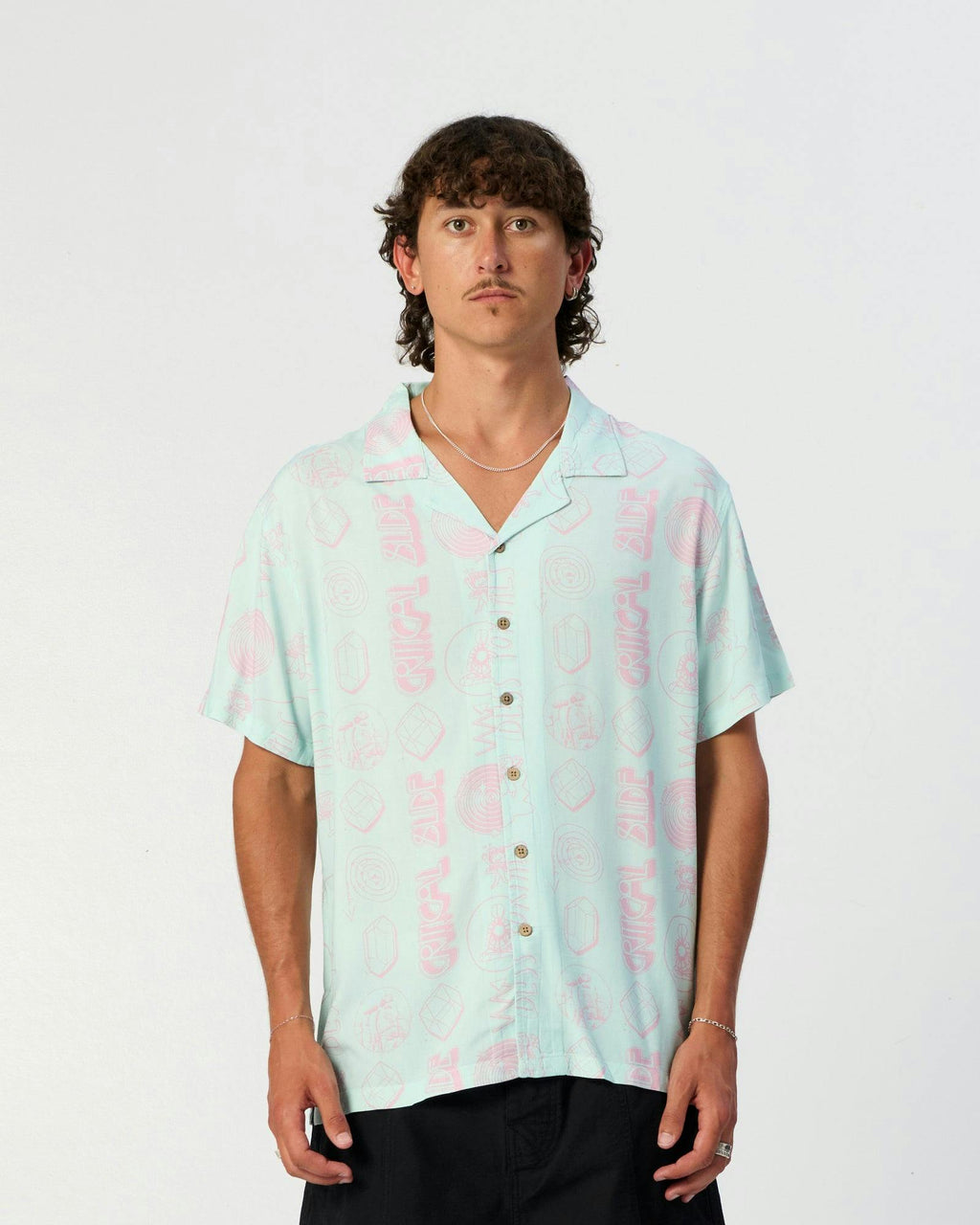 Xerox Resort Shirt - Ice Blue