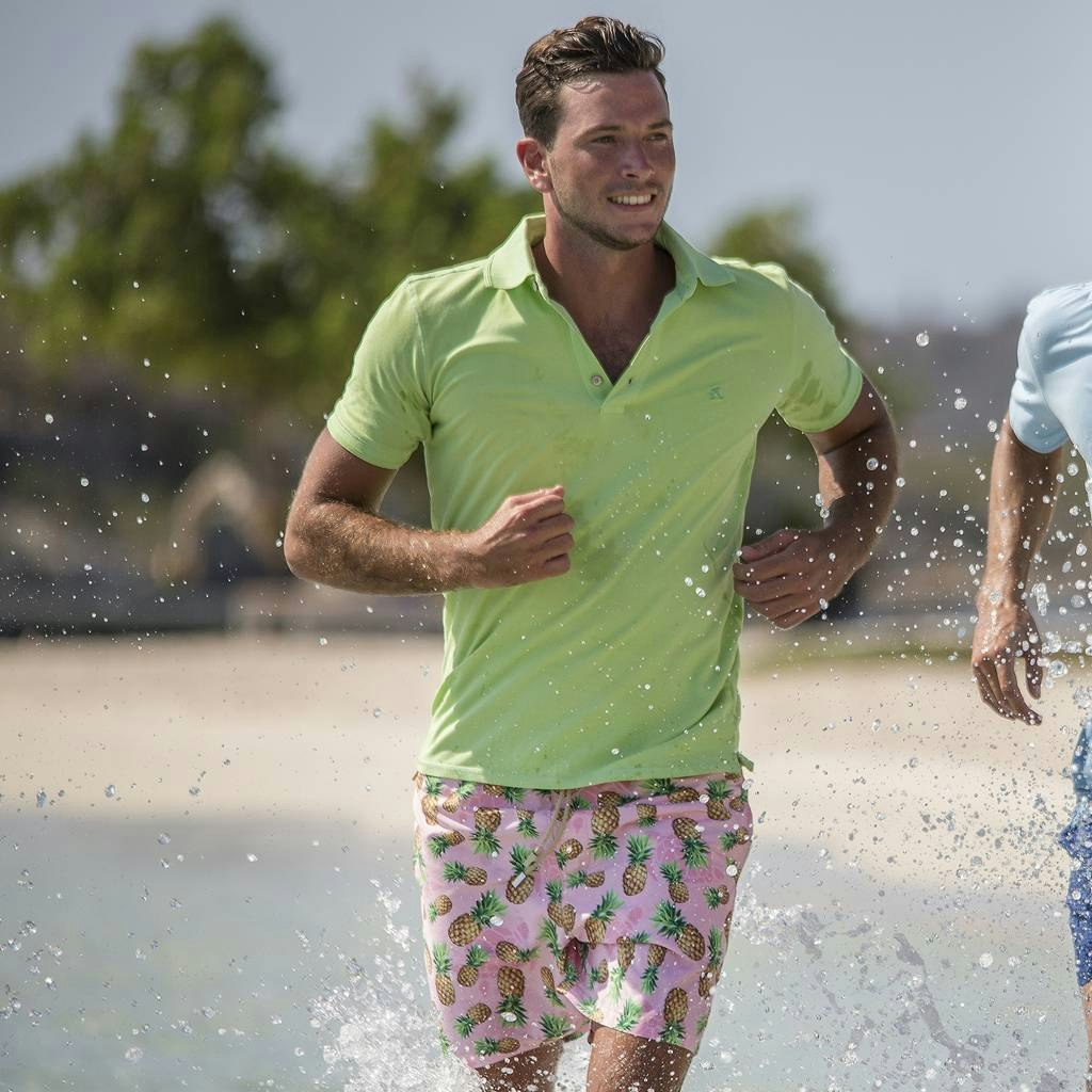 Tortola Swim Shorts Pink