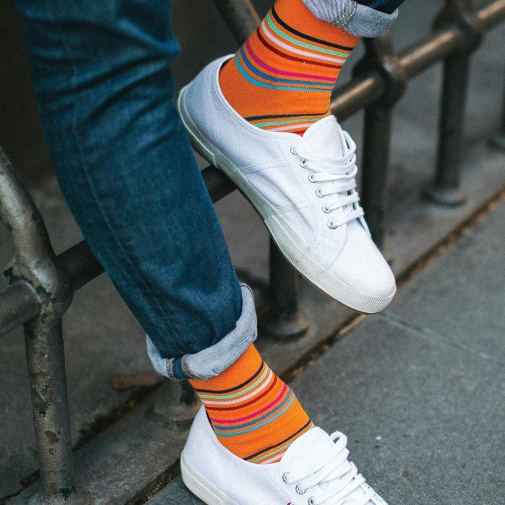 Orange Multi Stripes
