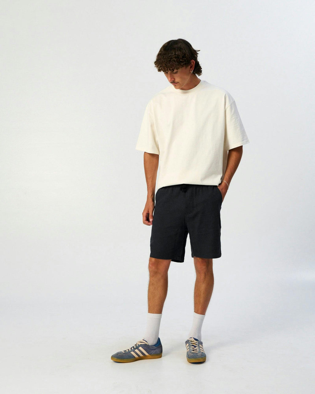 Cruiser Linen Short - Black