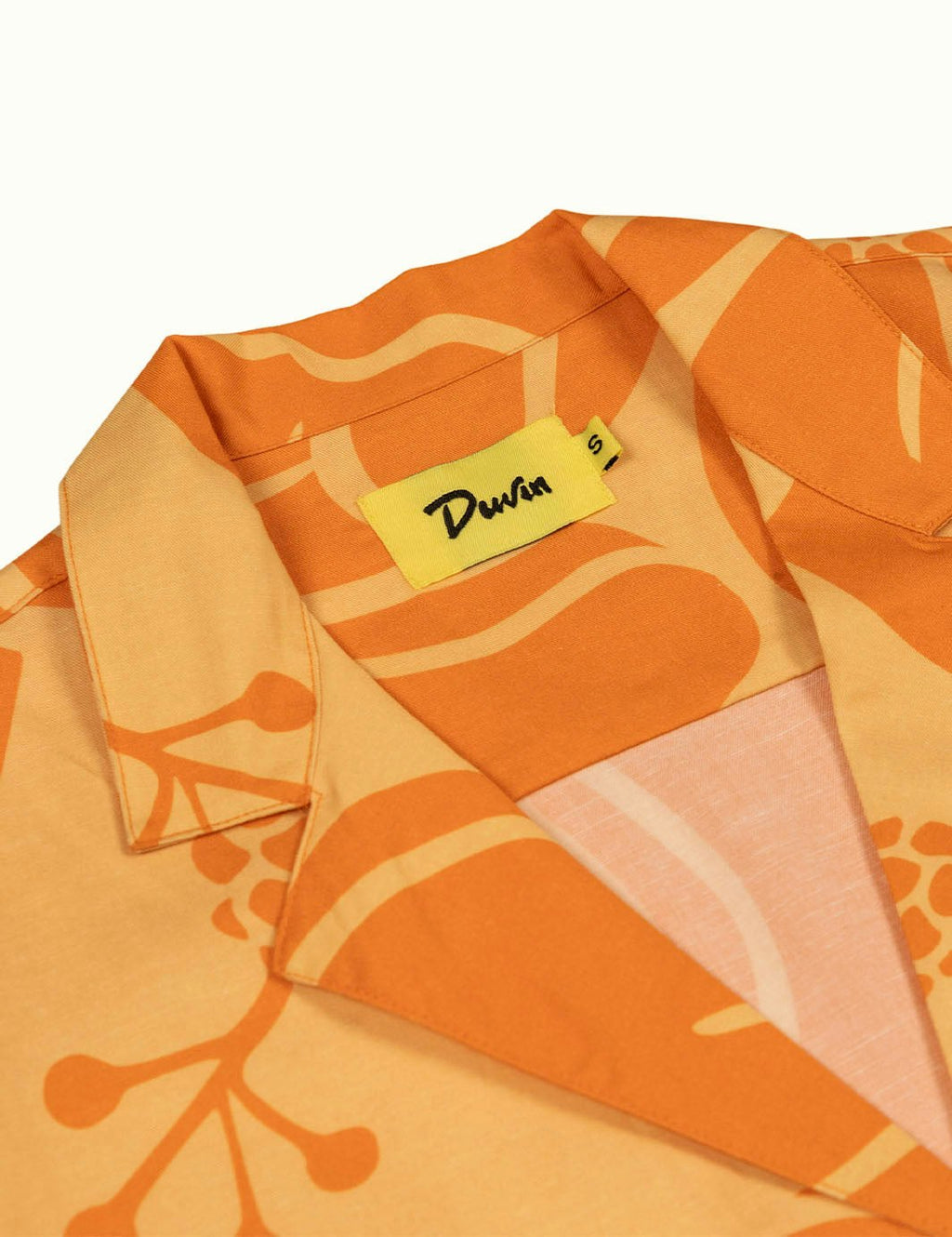 Hibiscus Crop Buttonup - Sunburnt