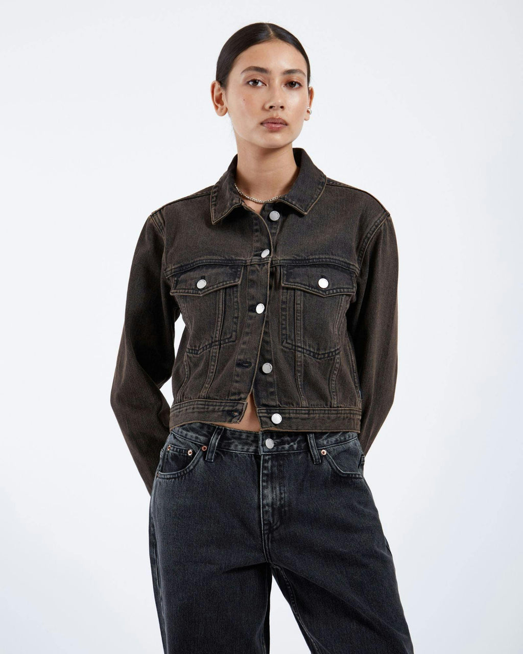 Becky Jacket - Jet Brown