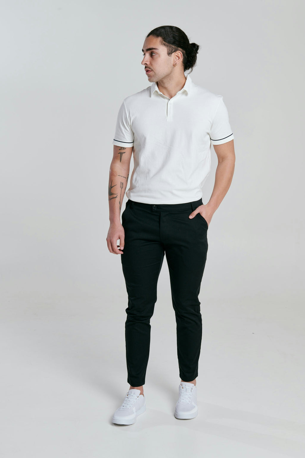 STERLING Black Chino Pant