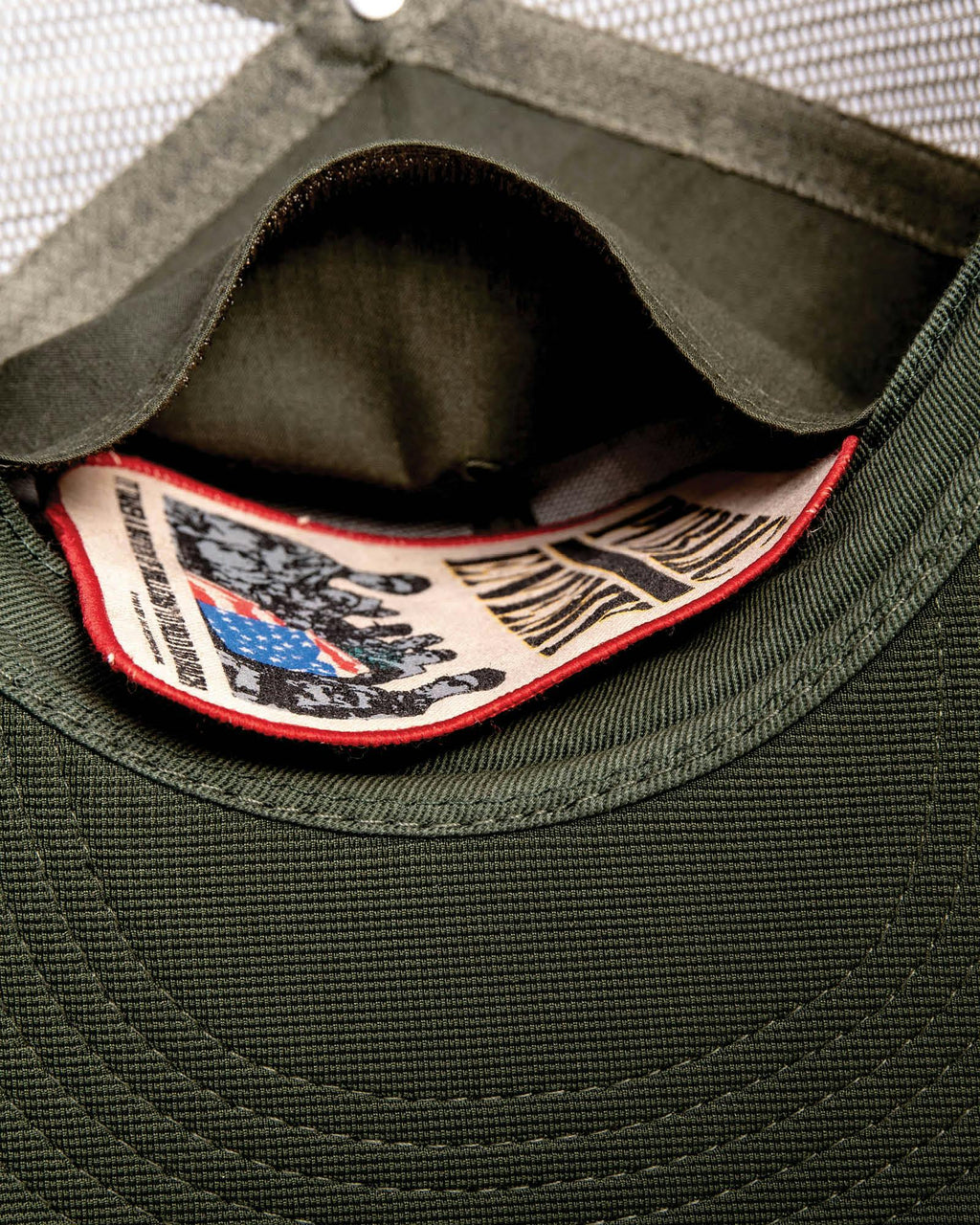 FBS x Marty Baptist – Art Gallery Trucker Cap – Army Green