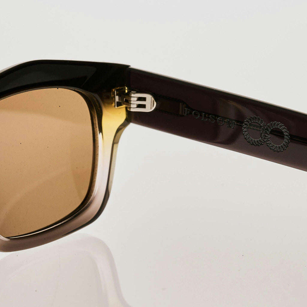 FOLSOM Black Yellow Fade | Amber Bio Lens