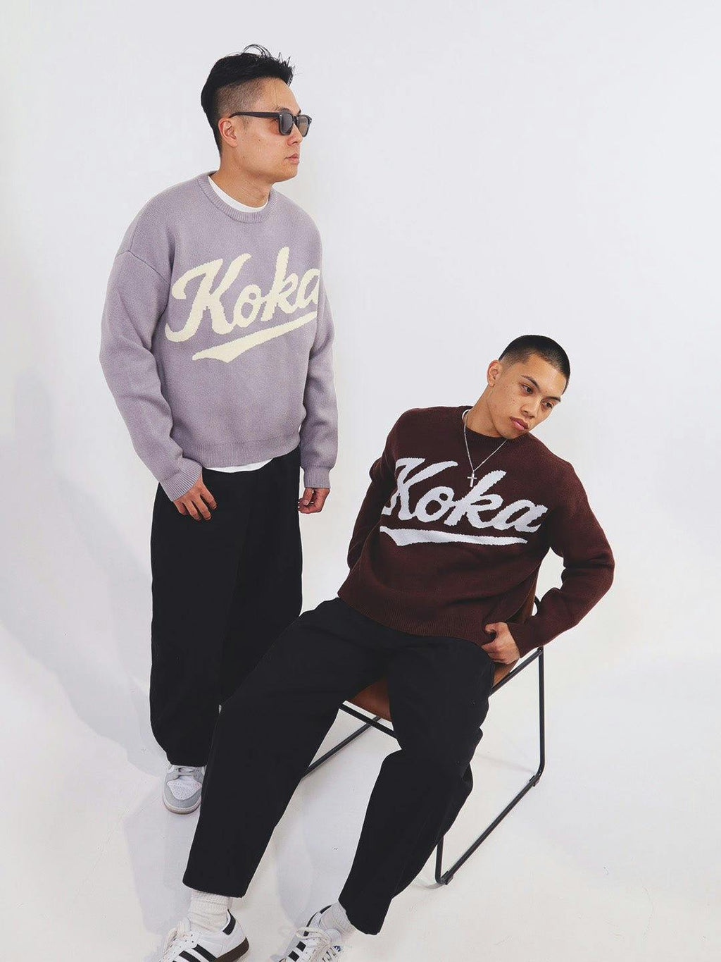 Knit Sweater - Coffee