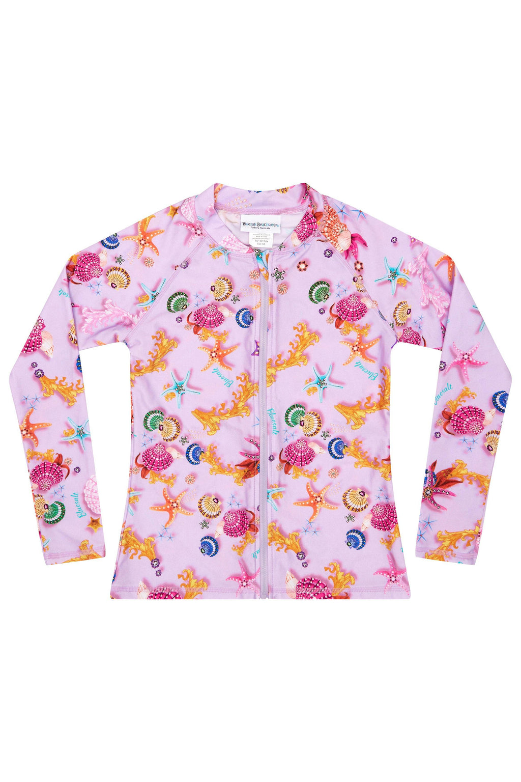 Beach Treasures Rash Top