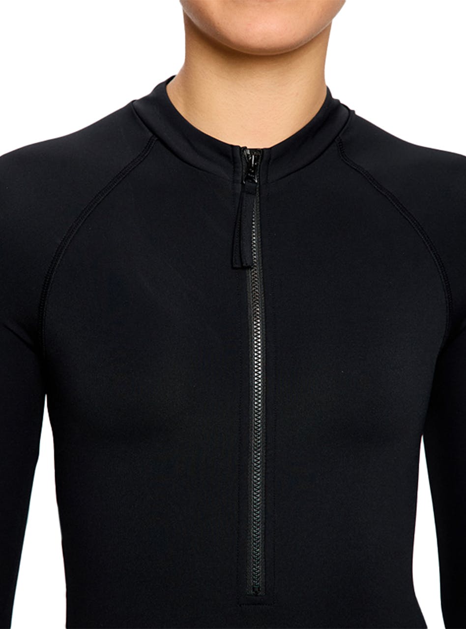 Teen Period Swimwear Paddlesuit Light Absorbency Black