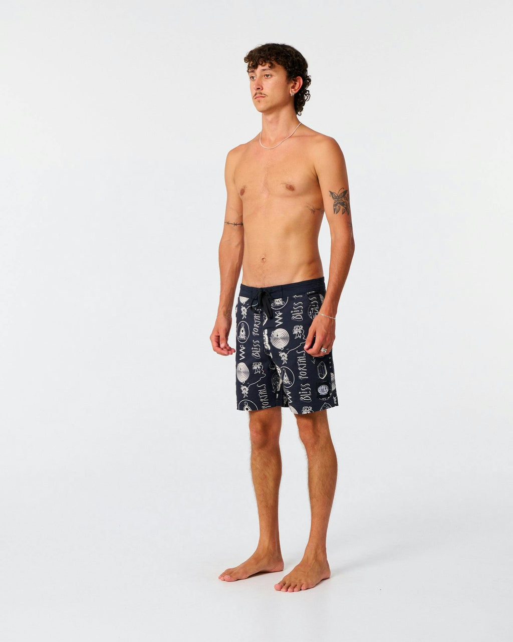 Xerox 18" Boardshort - Vintage Black