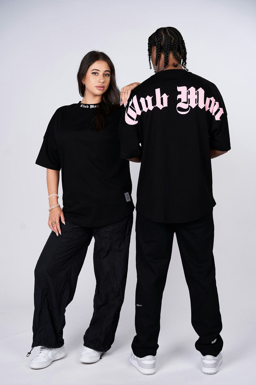 CLUBMAN Oversized 'Midnight Blush' T-Shirt