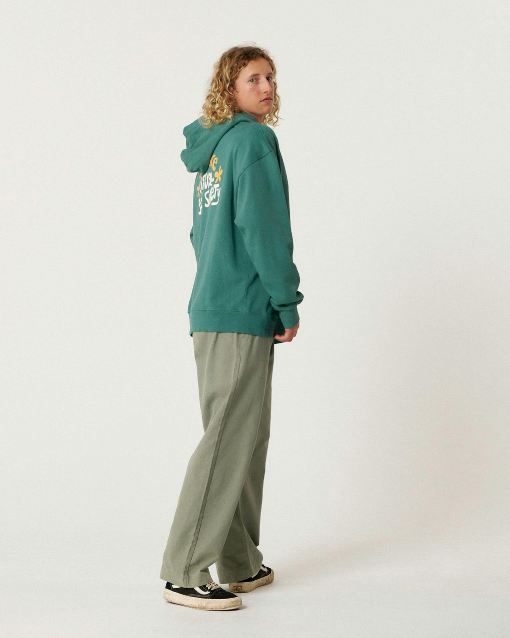 Very Nice Hoodie - Dusty Green
