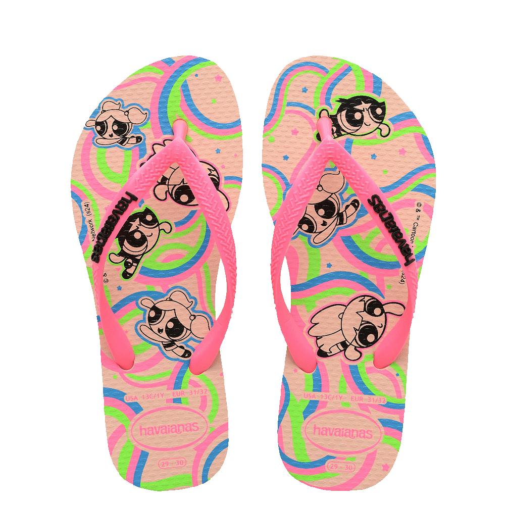 Kids Slim Powerpuff Girls Thongs