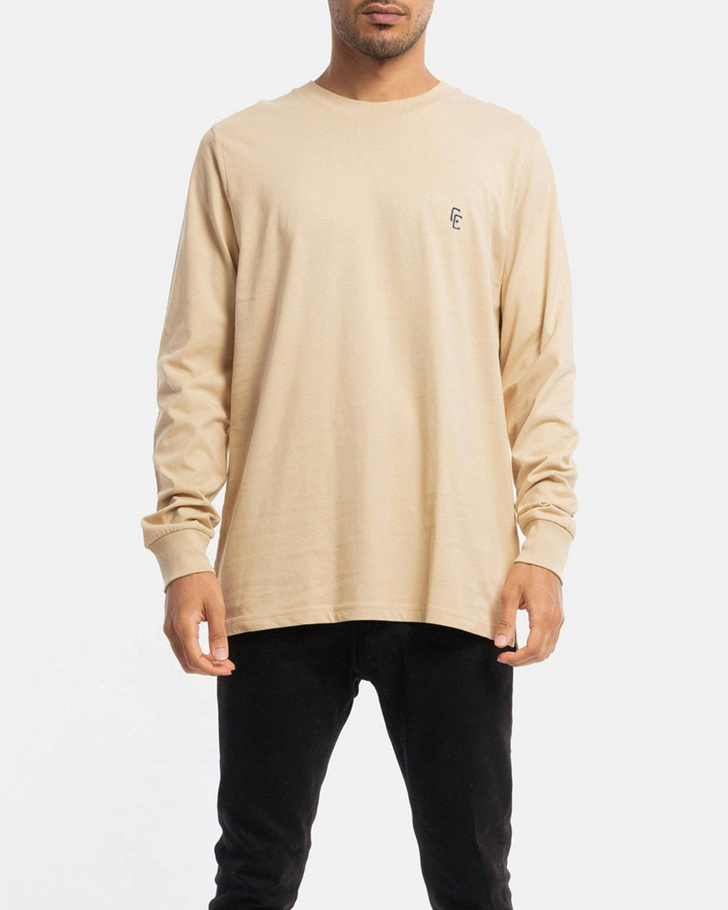 Cypher Embroidery Long Sleeve Tee