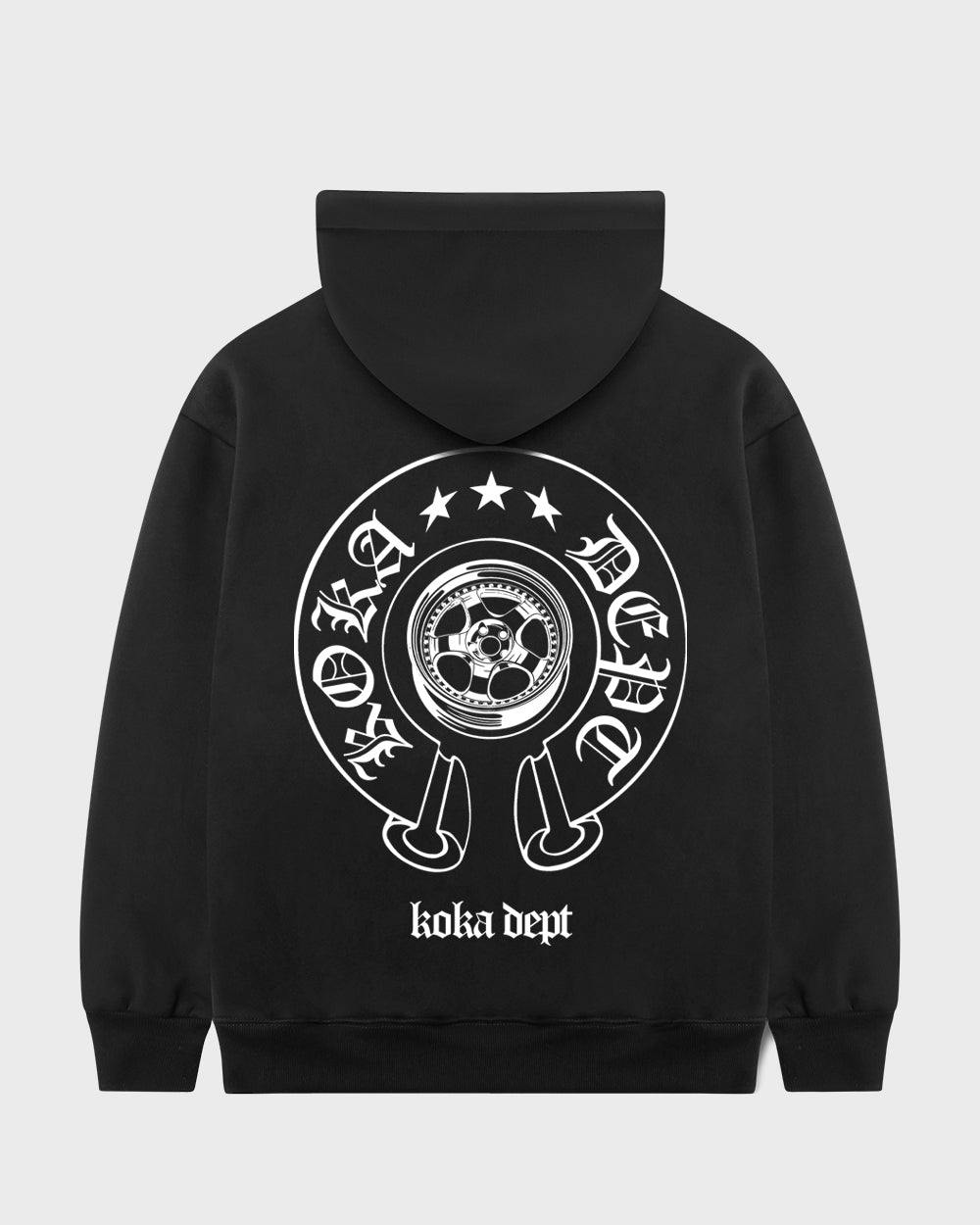 Chrome Wheel Hoodie //