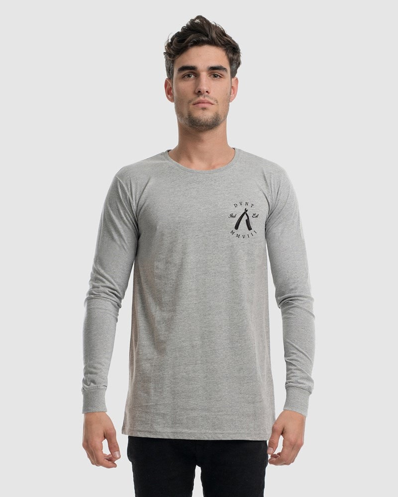 Rough Cuts Long Sleeve Tee