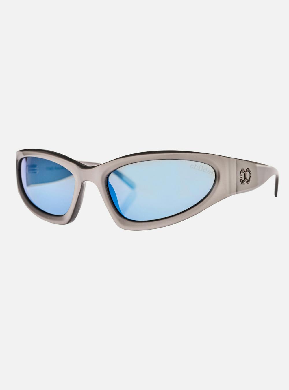 TOMB Chrome | Grey Polarised Blue Chrome Mirror Bio Lens