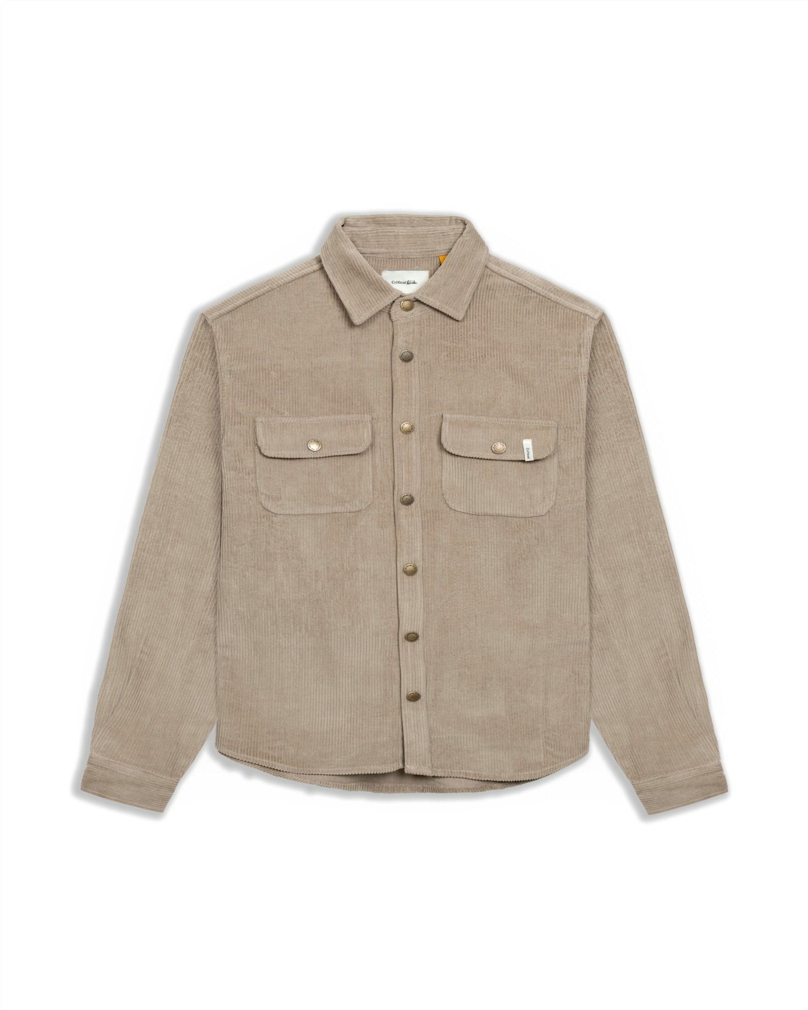 Surface Corduroy Overshirt - Taupe