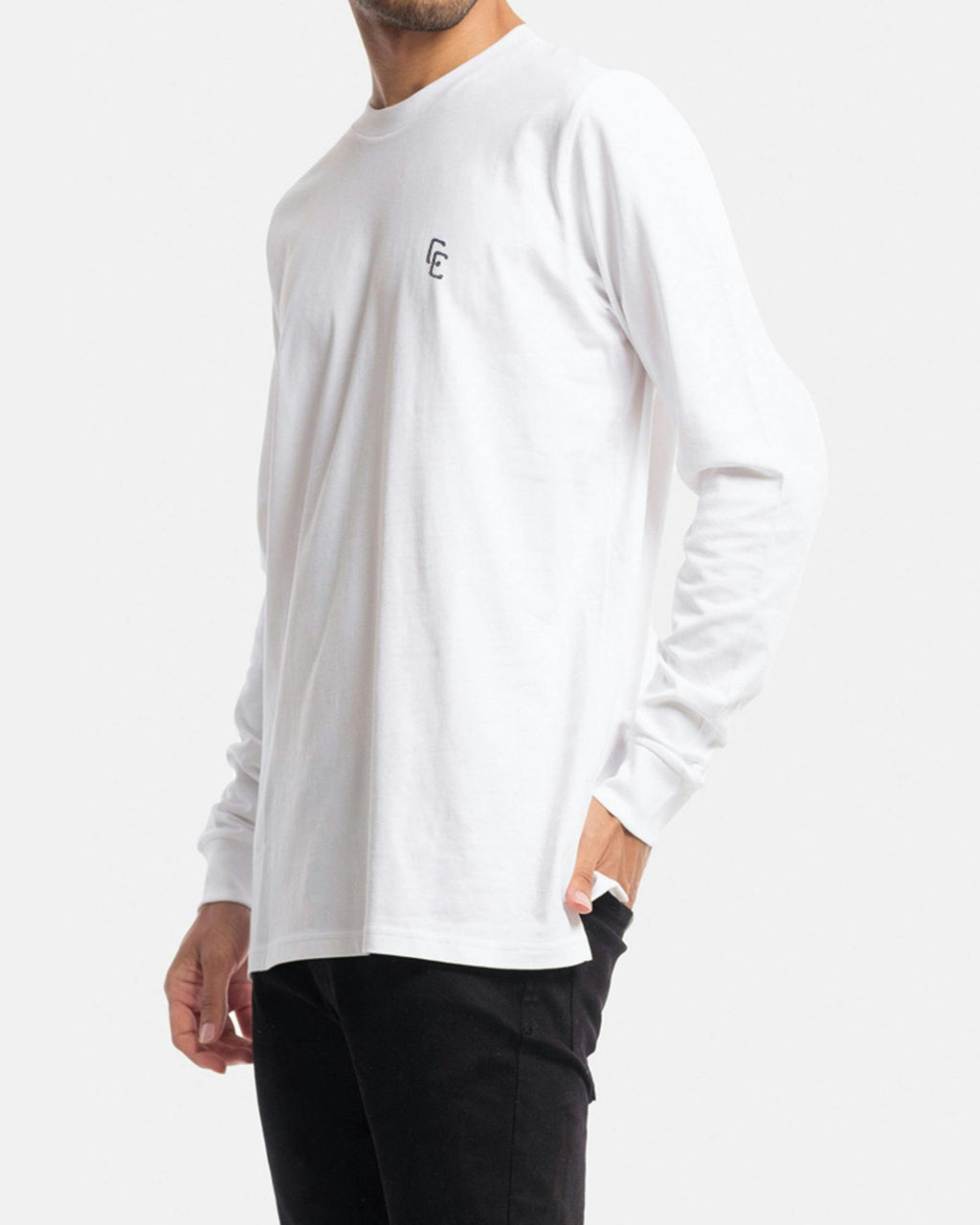 Cypher Embroidery Long Sleeve Tee