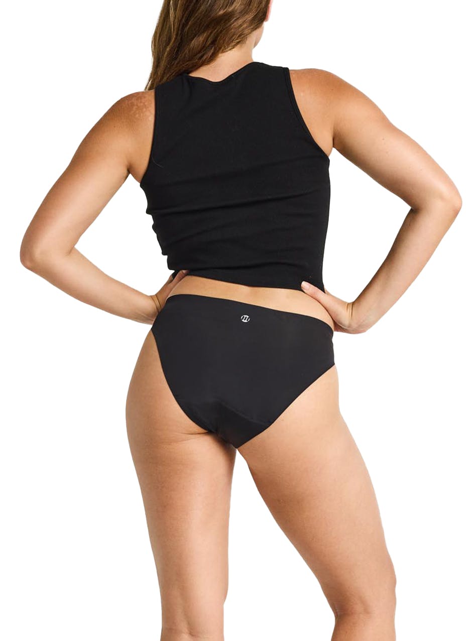 Seamfree Period Bikini Moderate Absorbency Black