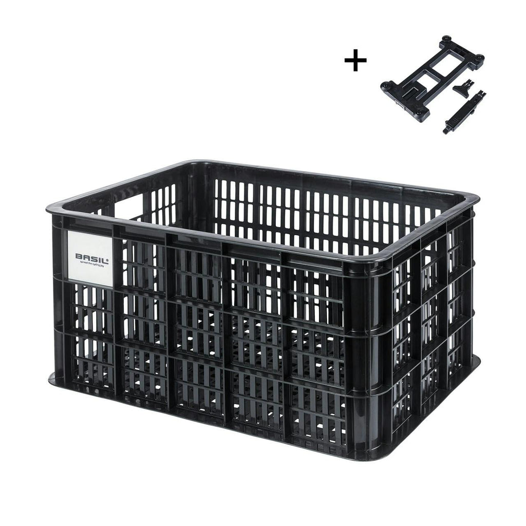Bicycle Crate L MIK 40L Black
