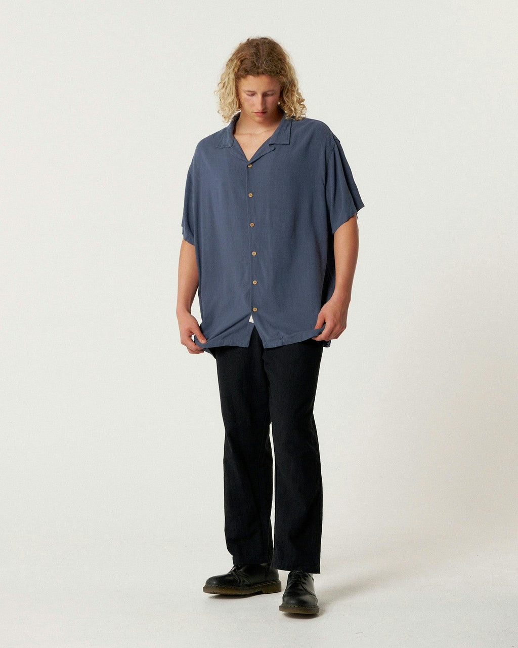 Ernie Resort Shirt - Blue