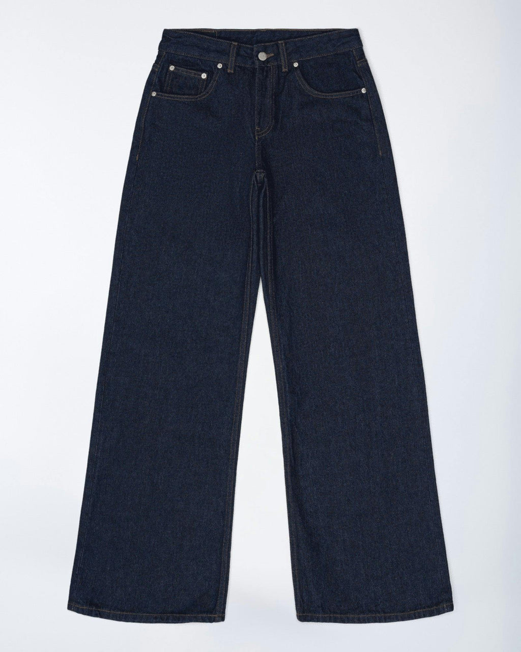 Rhue Low Wide Jeans - Stream Rinse