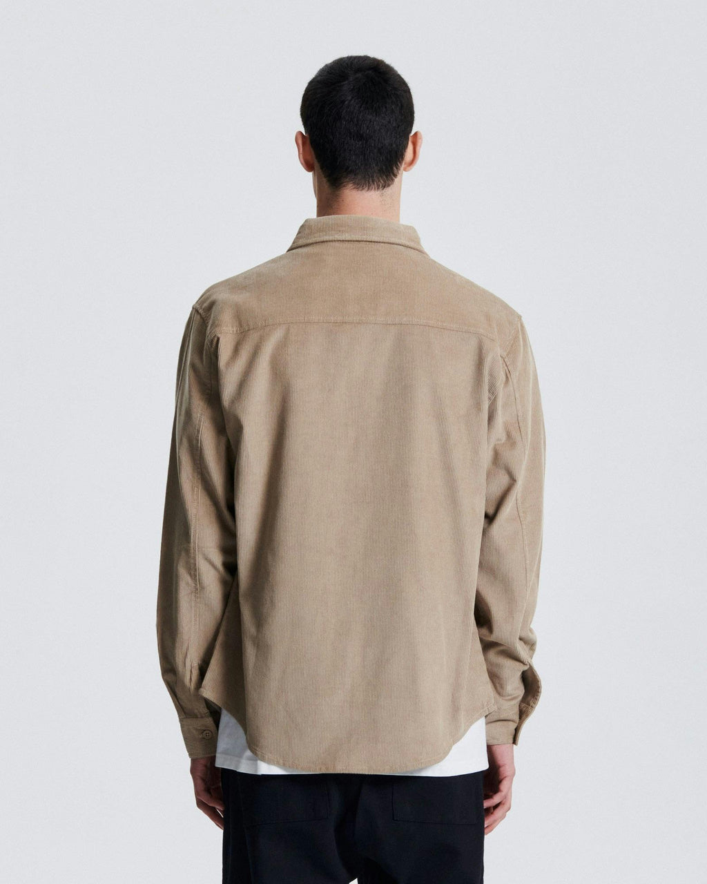 Lazy Boy Corduroy Shirt - Taupe