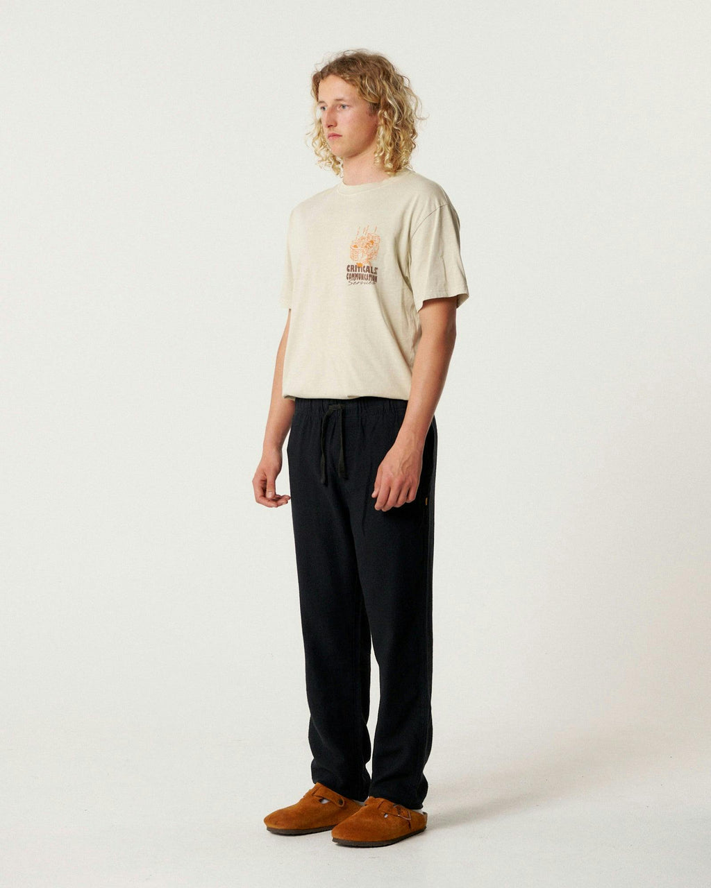 Cruiser Linen Pant - Vintage Black