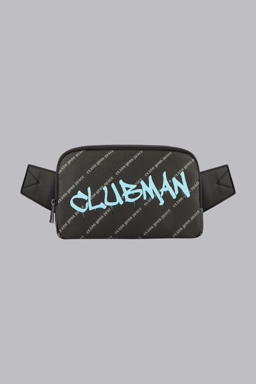 Clubman Handstyle Deluxe Belt Bag - Black