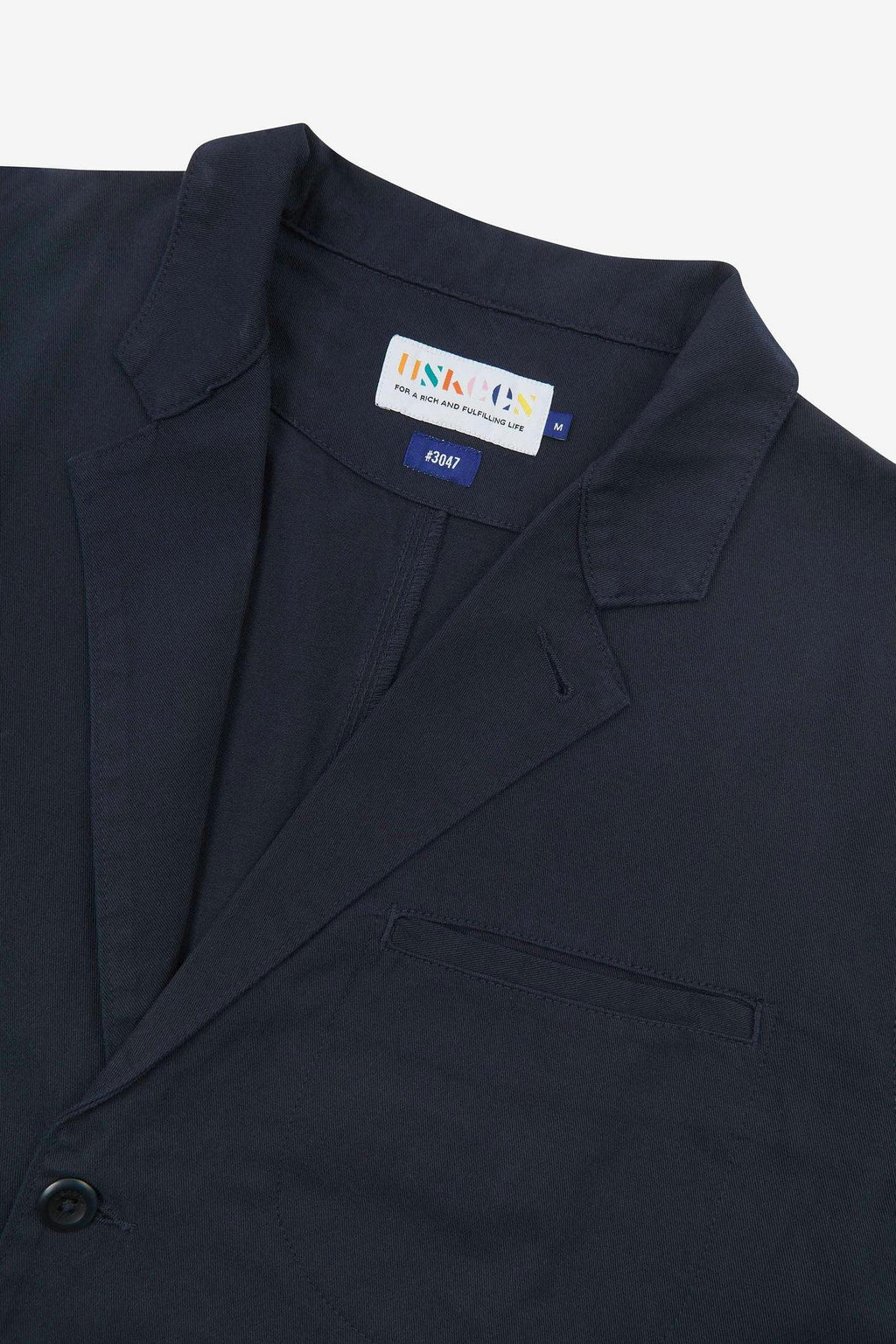 Uskees 3047 Docklands Blazer in Midnight Blue