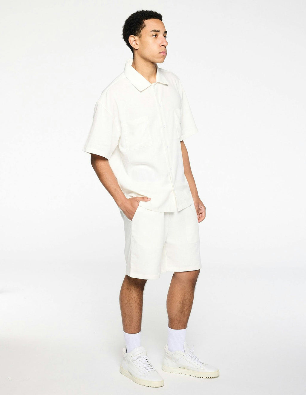 Linen Summer Shirt - White
