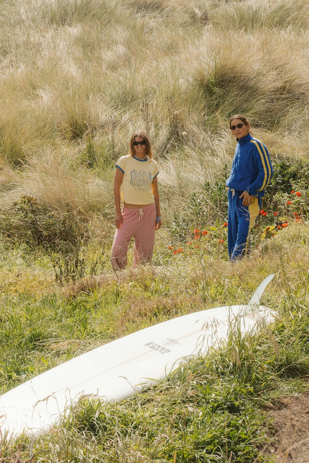 Après Surf Jacket in Blue & Yellow