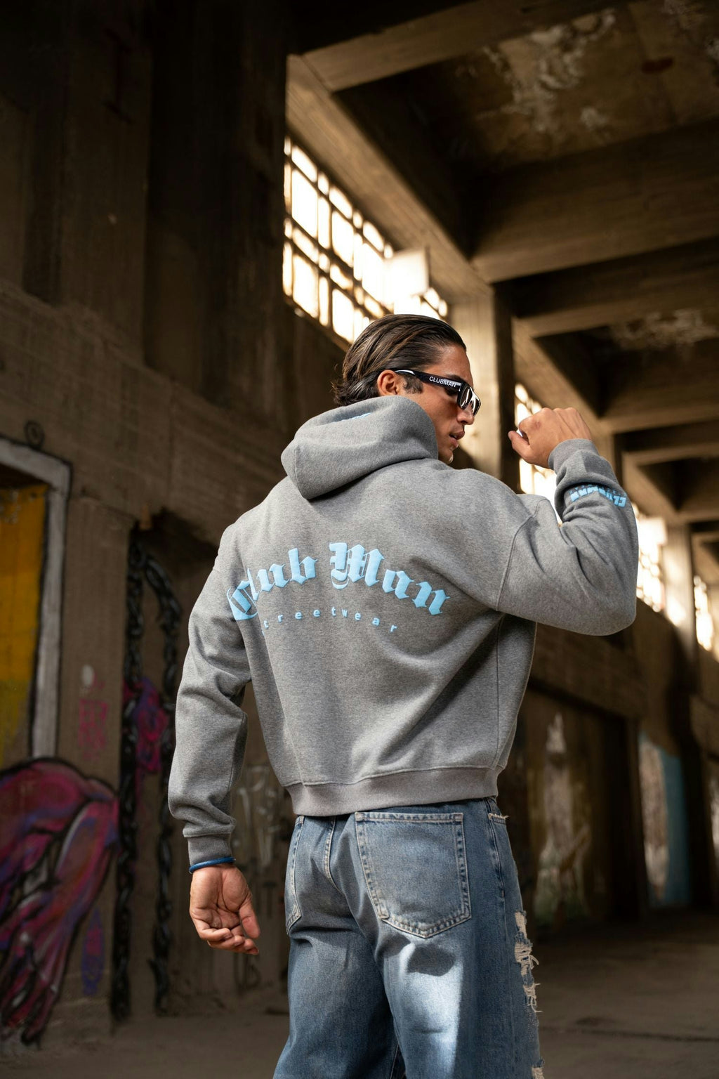 Clubman "UrbanBlue" Hoodie