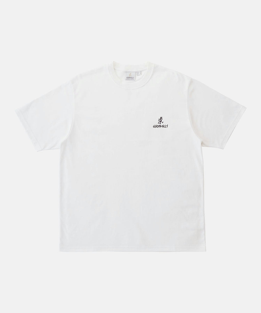 Gramicci One Point Logo Tee in White