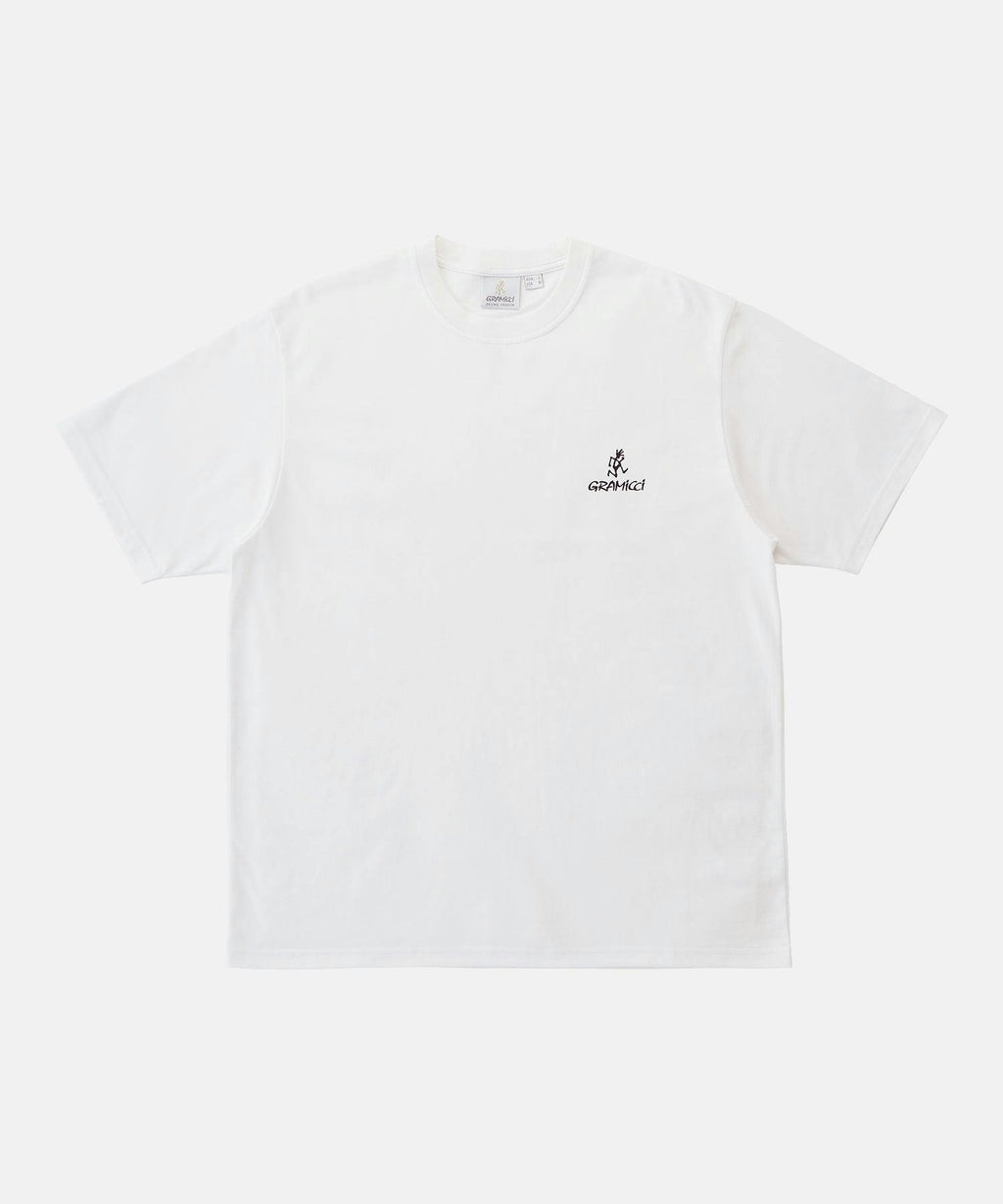 Gramicci One Point Logo Tee in White