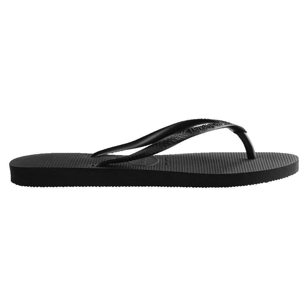 Slim Thongs Black