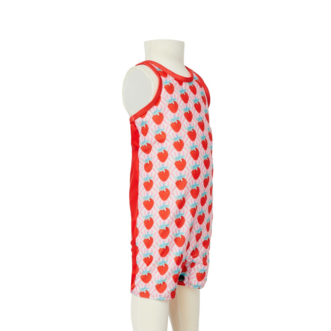 Tyoub Kids Racer Back Kneesuit Zoot Strawberry | Red