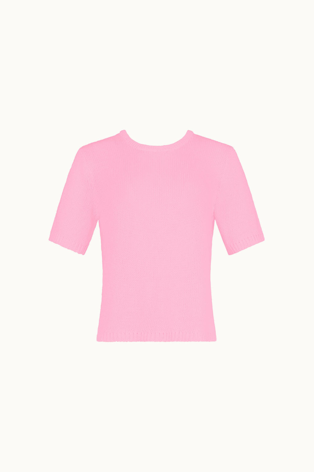 POLO KNIT T-SHIRT - PINK